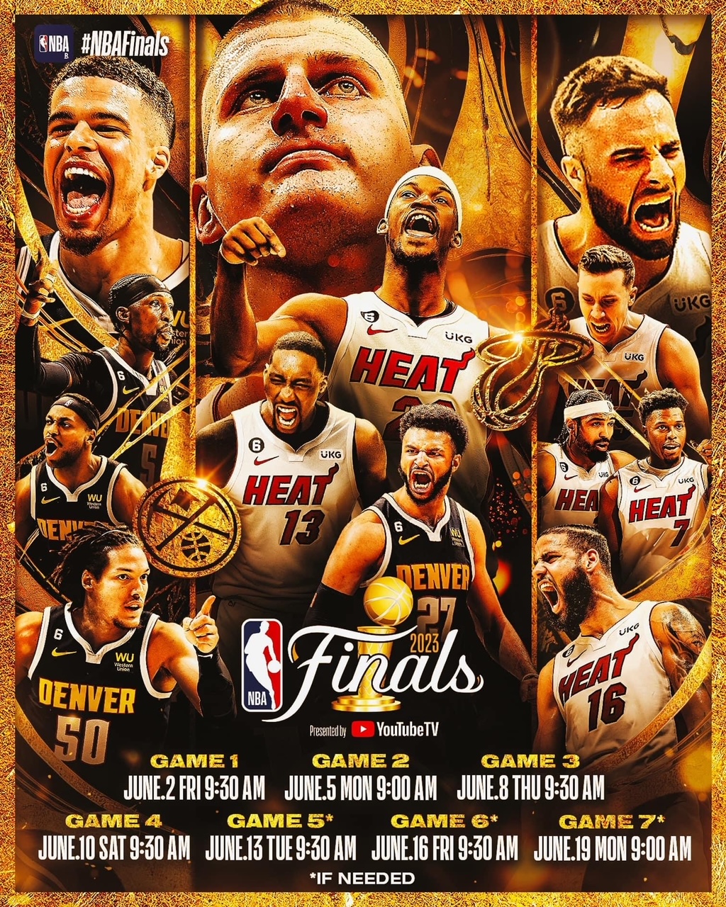 デンバーナゲッツ初のNBAファイナルを現地観戦 ＆ 6月のスケジュール